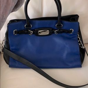 Michael Kors Purse (blue & black)